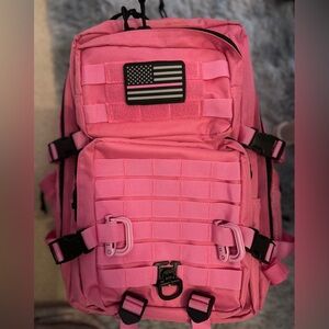 Pink Tactical Backpack